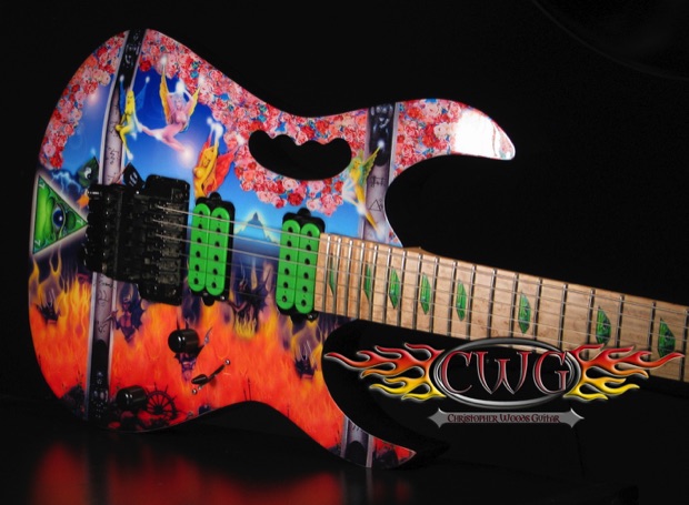 CWG christopher woods guitar steve vai passion and warfare Ibanez Jem